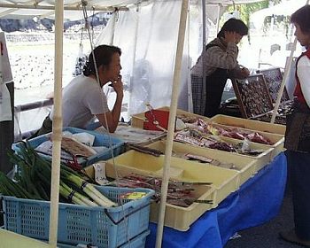 飛騨高山朝市のお店