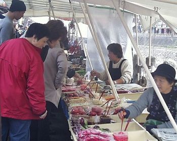 飛騨高山朝市のお店