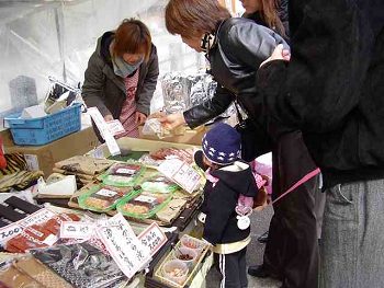 飛騨高山朝市のお店