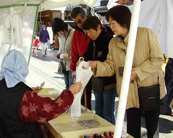 飛騨高山朝市のお店