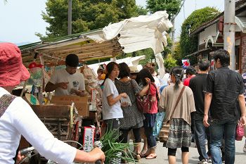 飛騨高山朝市のお店