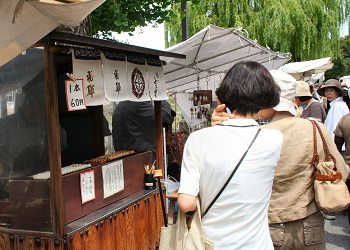 飛騨高山朝市のお店