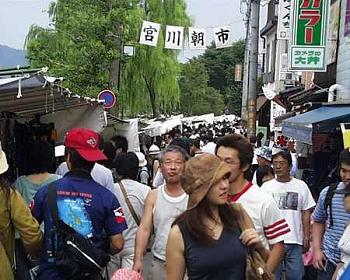 飛騨高山朝市のお店